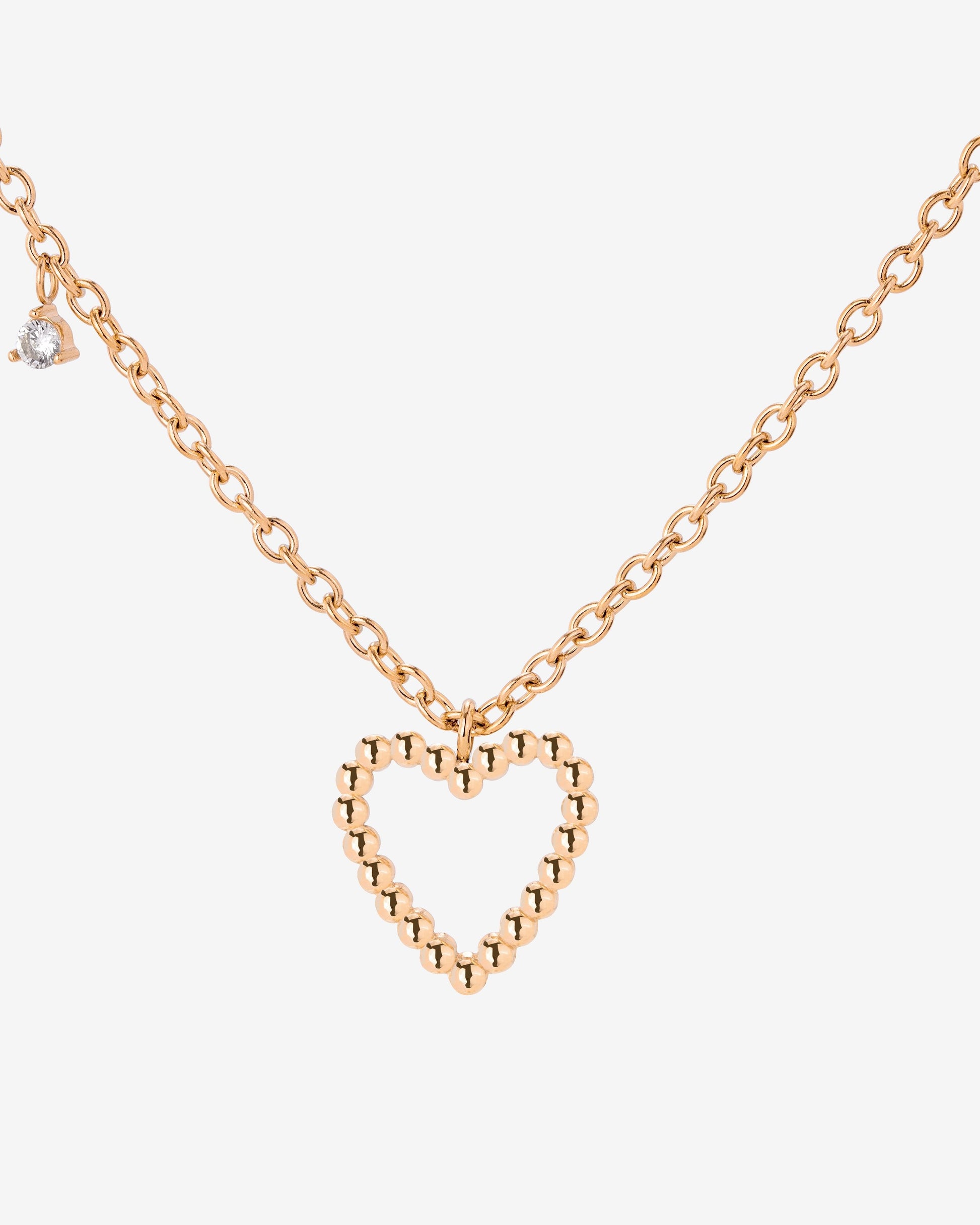 Heart of Gold Necklace Roségold