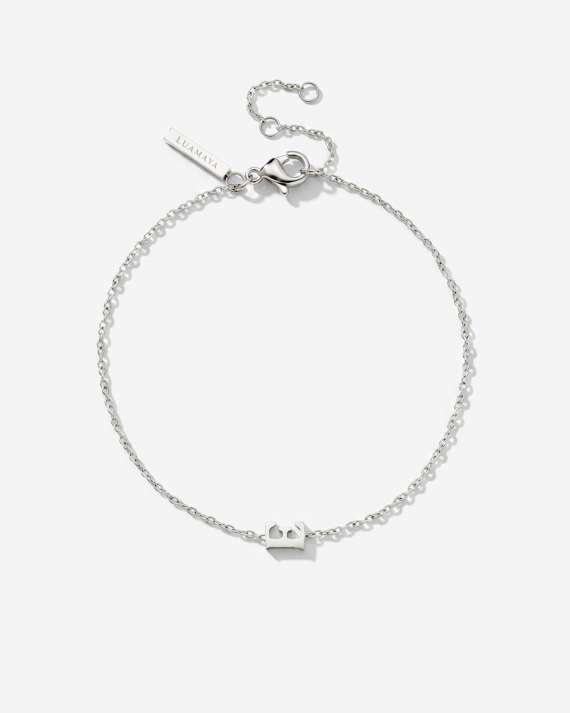 Tiny Letter Bracelet