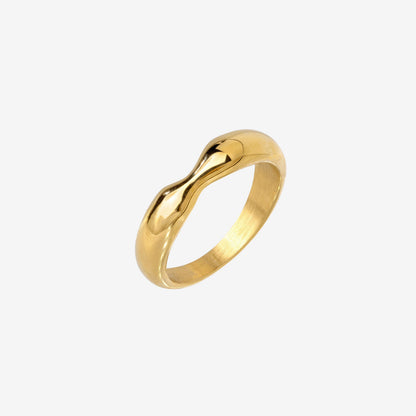 Ocean Depth Ring Gold