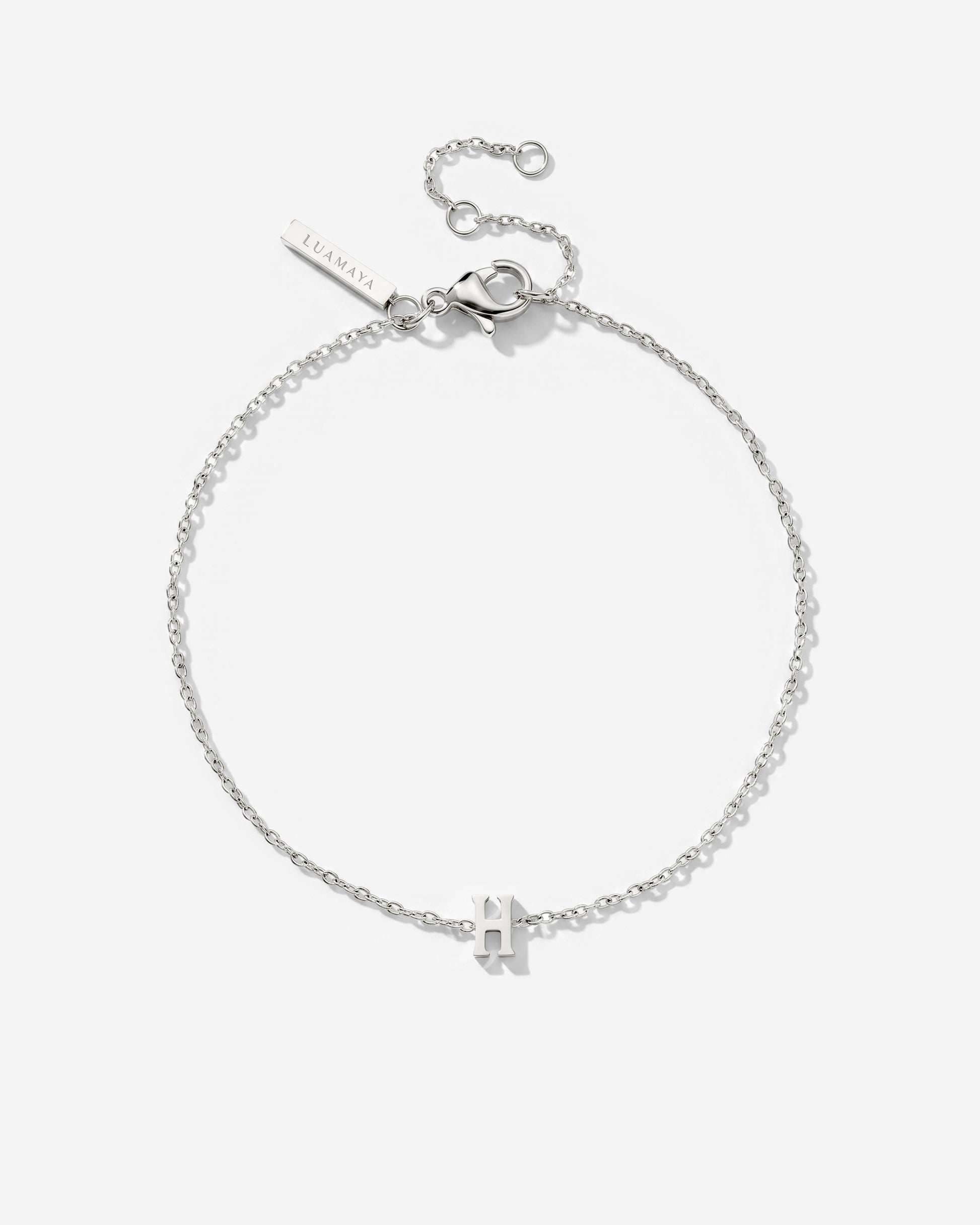Tiny Letter Bracelet