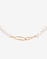 Fluidity Pearl Necklace Roségold