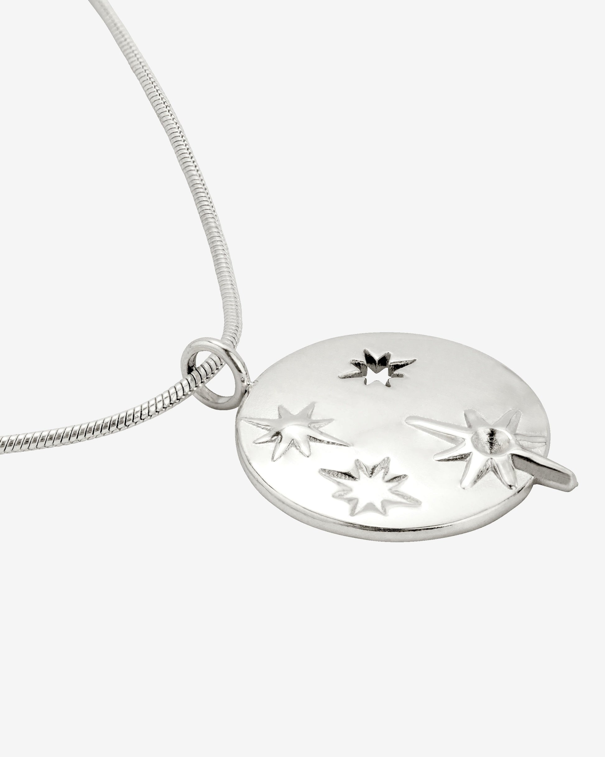 Shiny Stars Necklace Silber