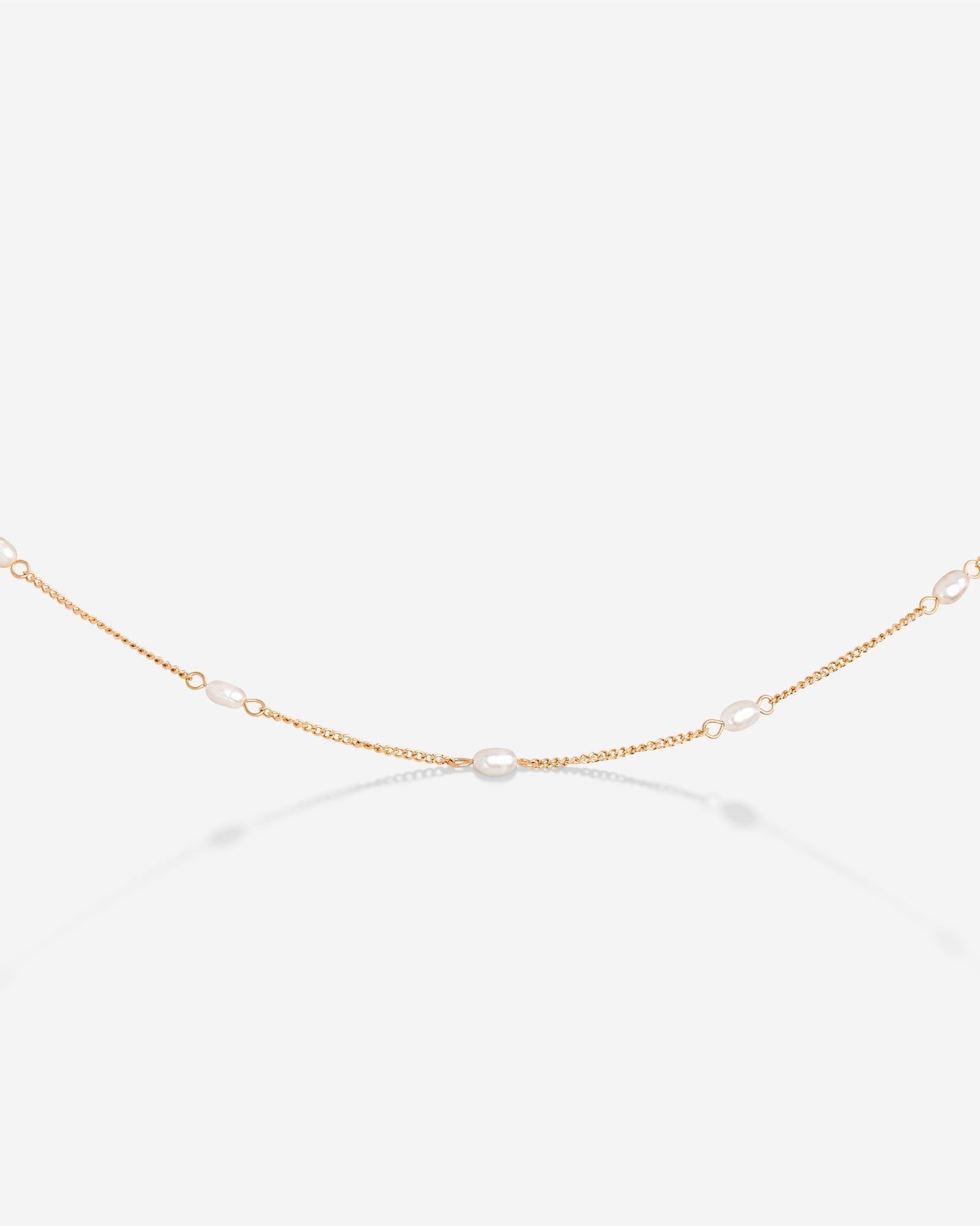 Pearl after Pearl Choker Roségold