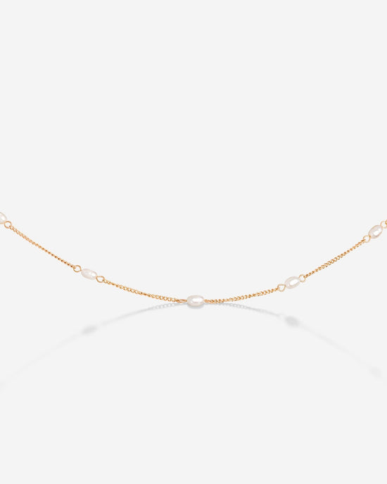 Pearl after Pearl Choker Roségold