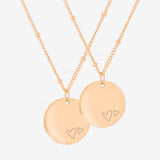 Mother & Daughter Necklace Bundle Roségold