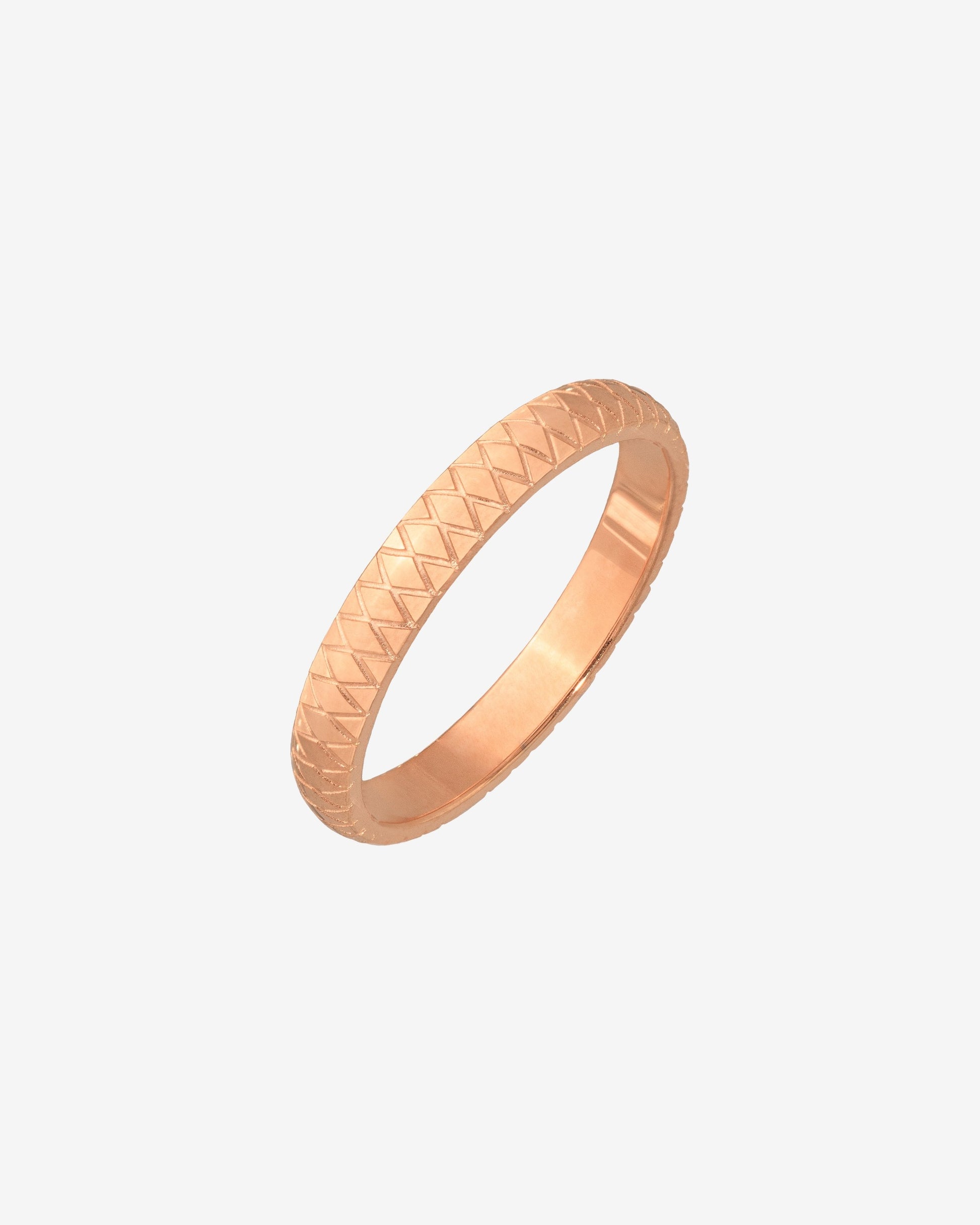 Cute Pattern Ring Roségold