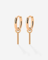 The Spine Hoop Set Baby Roségold