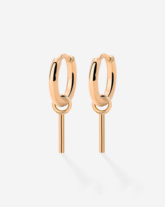 The Spine Hoop Set Baby Roségold