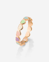 Pastel Hearts Ring Roségold
