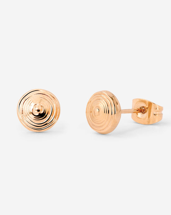 Ocean's Echo Studs Roségold