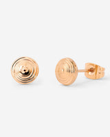 Ocean's Echo Studs Rose Gold