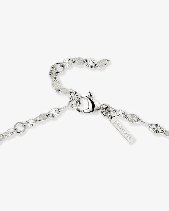 Delicate Pearl Bundle Silber