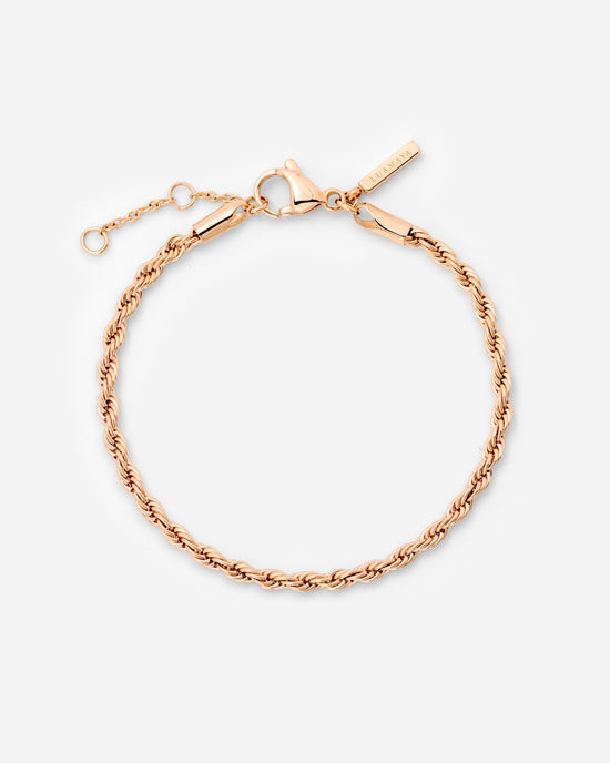 Rope Chain Bracelet Roségold