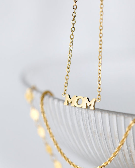 Mom Forever Necklace Roségold