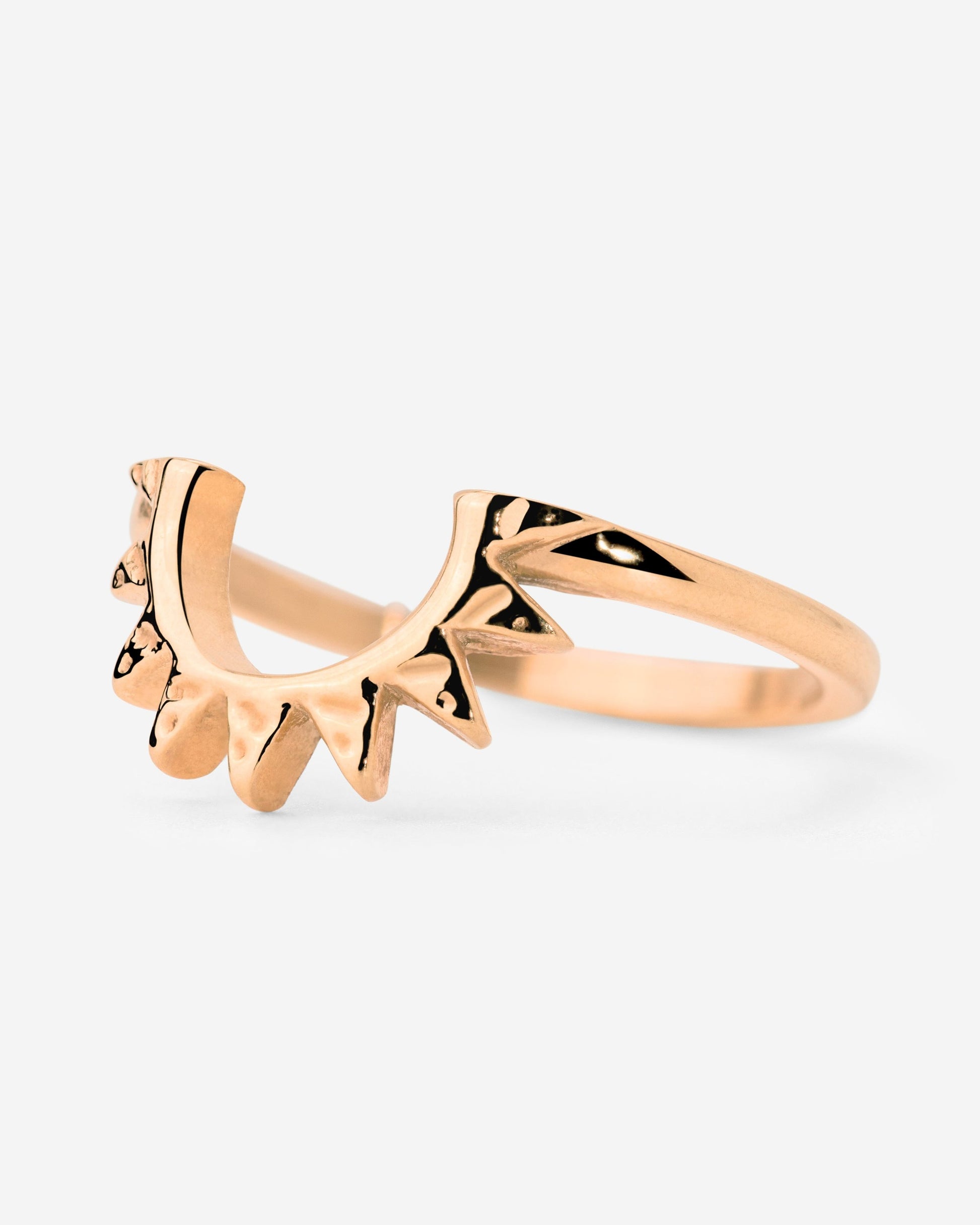 Sun Ray Ring Roségold