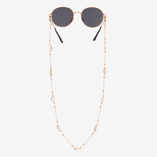 Beach Babe Sunglasses Chain Roségold