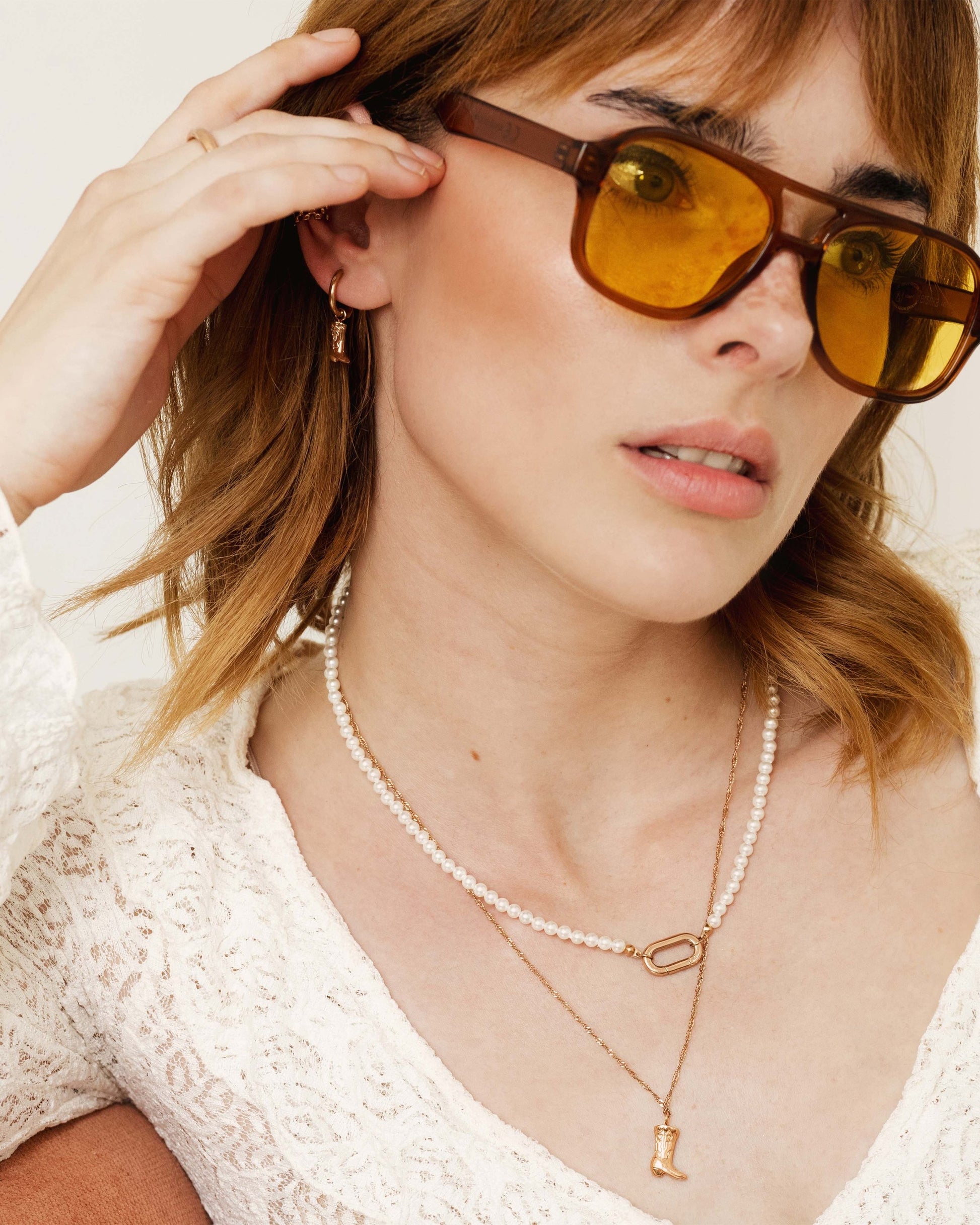 Howdy Necklace Roségold