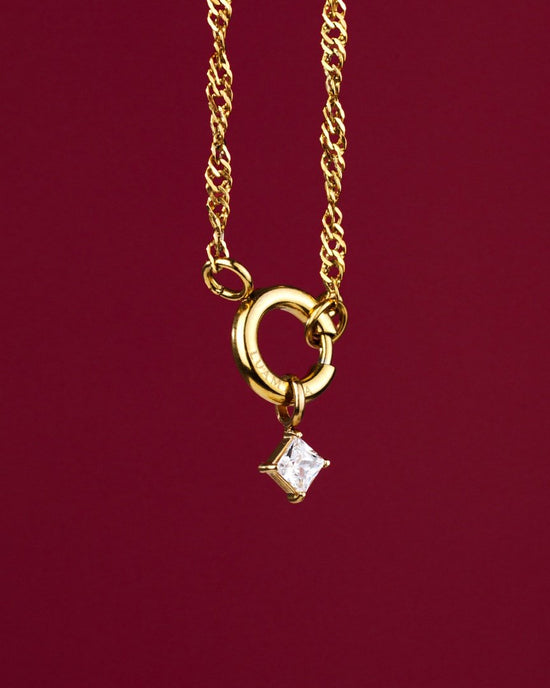 North Star Singapore Chain Necklace Set Gold