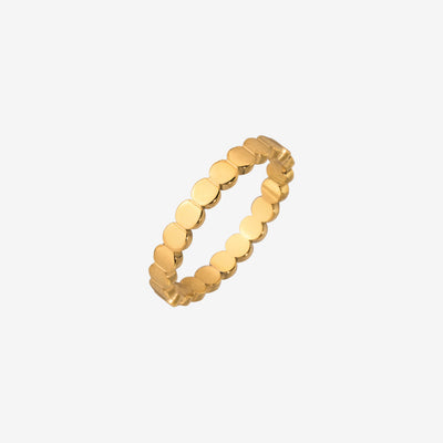 Small Circles Ring Gold