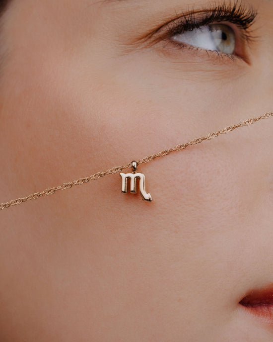 Scorpio Bubble Necklace Roségold