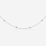 Aline Choker Silber