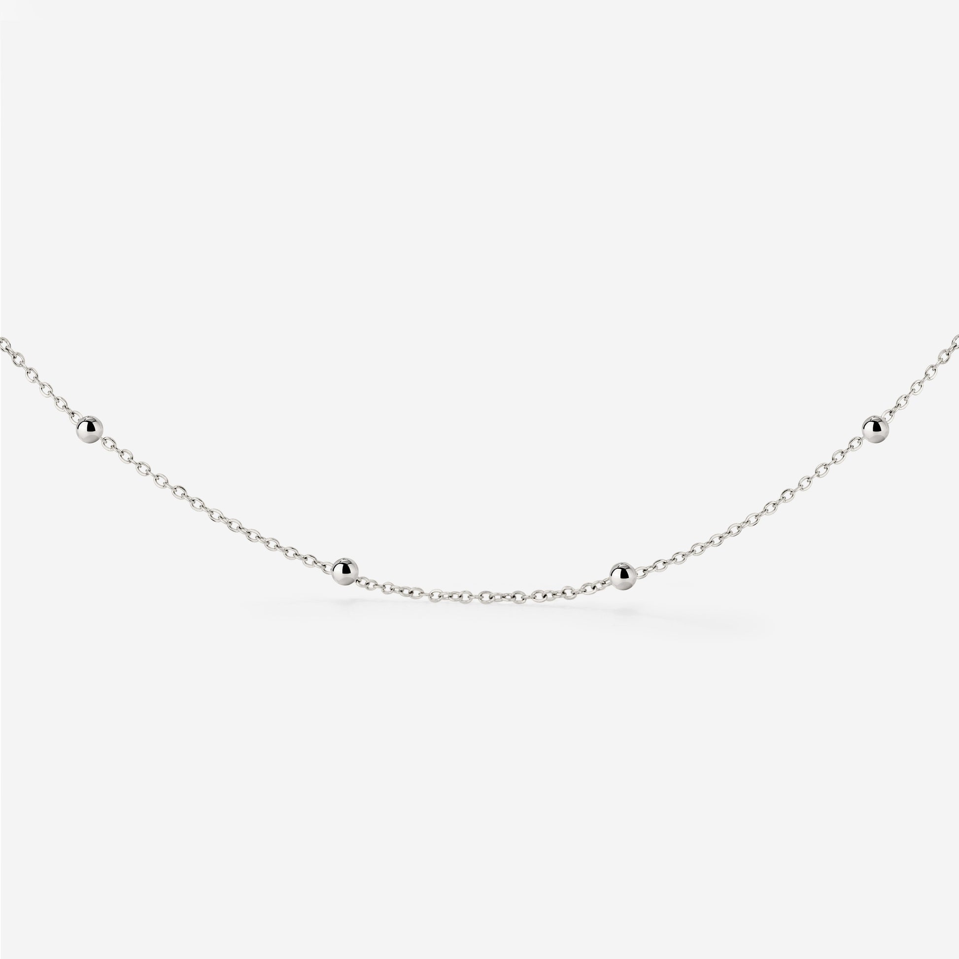 Aline Choker Silber