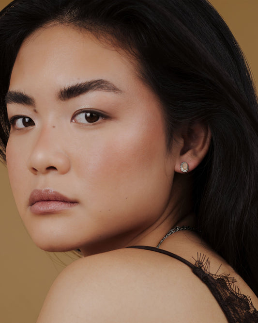 Heirloom Studs Silber