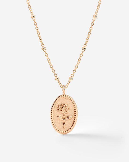 Tale as old as time Necklace Roségold