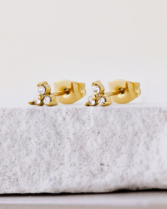 Luz Studs Silber