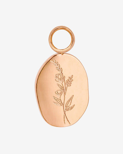 Bouquet Coin Hoop Set Medium Roségold