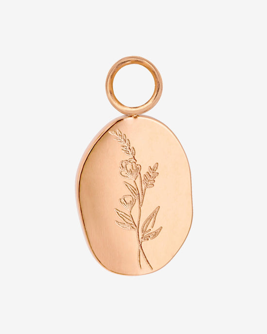 Bouquet Coin Hoop Set Medium Roségold