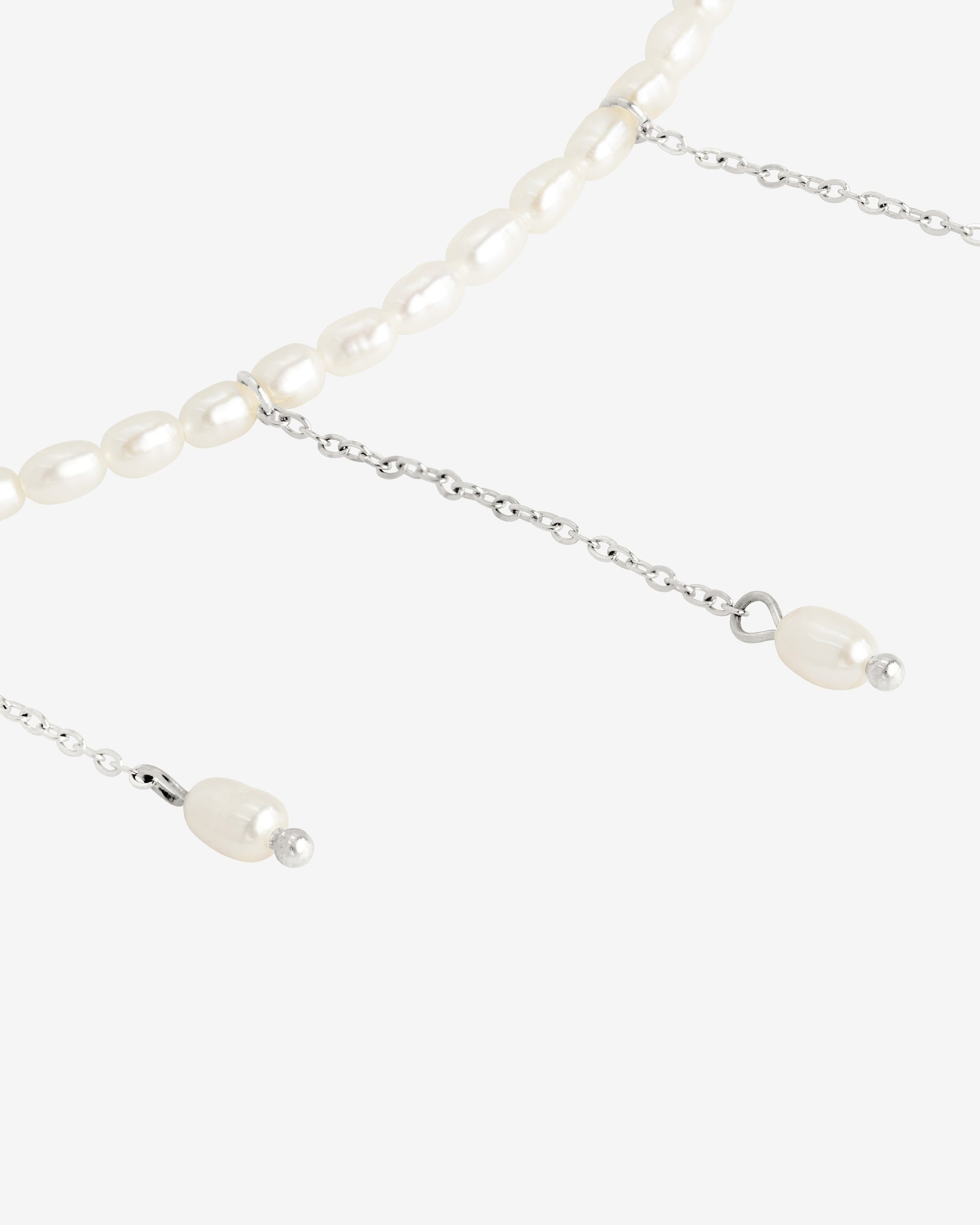 Lolas Love Pearl Power Necklace Silber