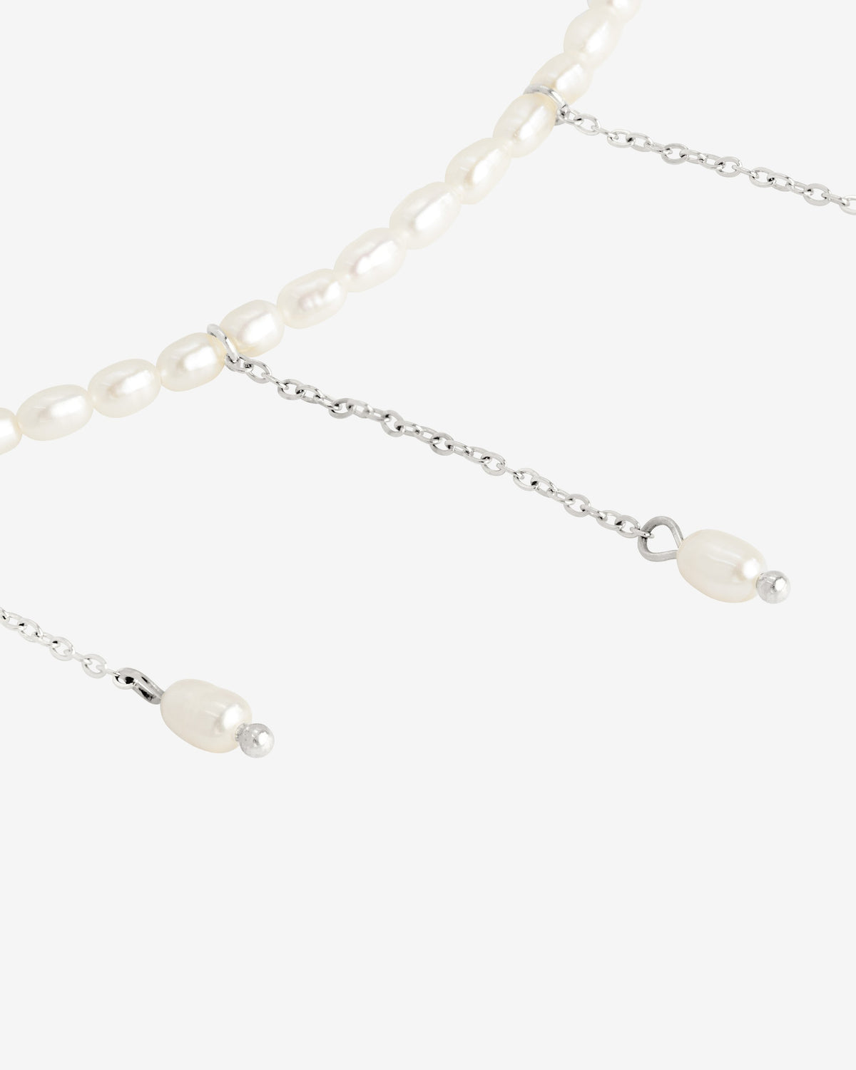 Lolas Love Pearl Power Necklace Silber