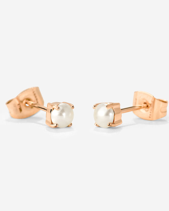 Dream Pearl Studs Roségold
