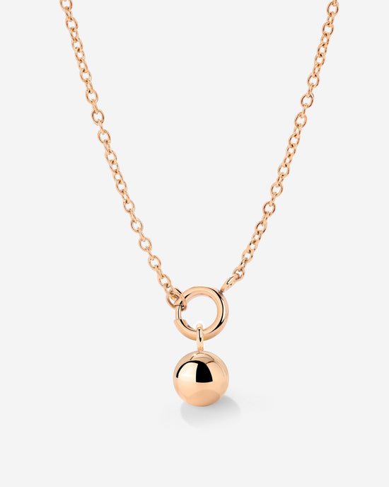 Bubbly Classic Chain Necklace Set Roségold