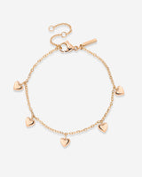 Lovely Heart Bracelet Roségold