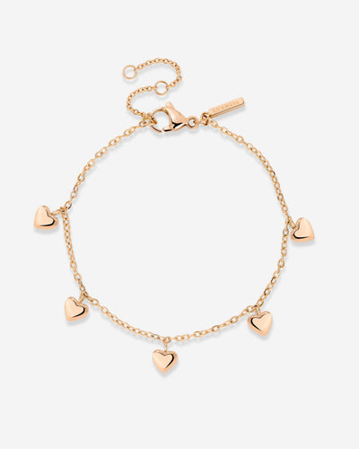 Lovely Heart Bracelet Roségold