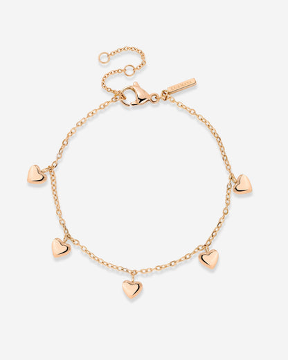 Lovely Heart Bracelet Roségold