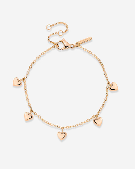 Lovely Heart Bracelet Roségold