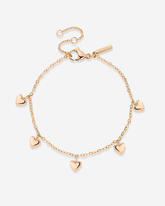 Lovely Heart Bracelet Roségold