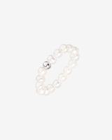 Summertime Pearl Ring Silber