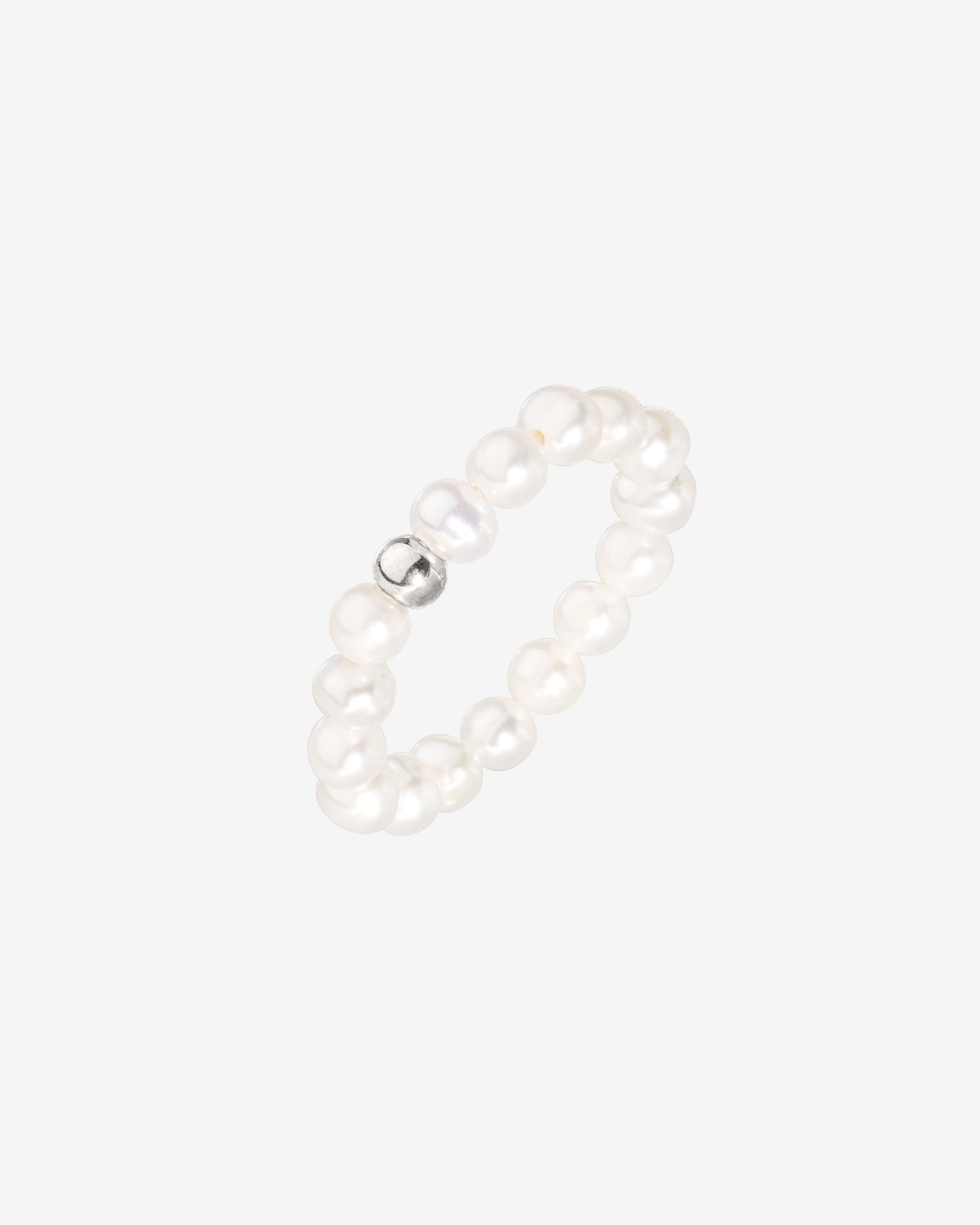 Summertime Pearl Ring Silber