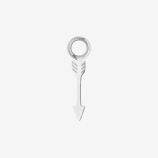 Cupid Arrow Hoopies Silber