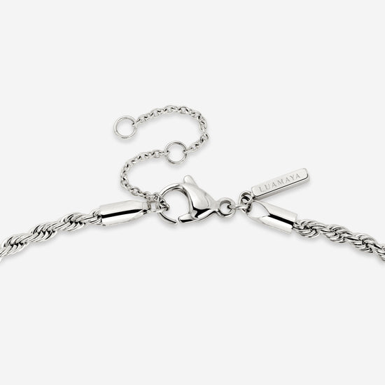 Sweet Swirl Necklace Silber