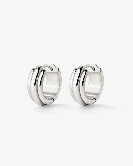Halo Hoops Silber