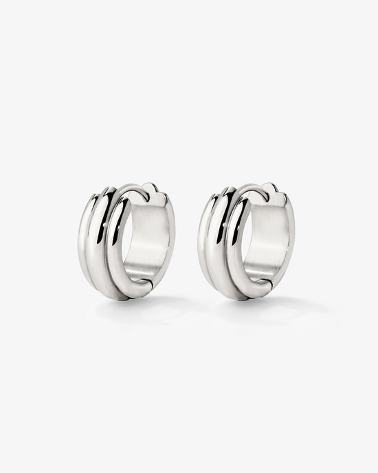 Halo Hoops Silber
