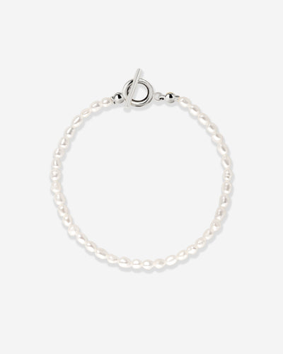 Lenis Loving Pearl Bracelet Silber