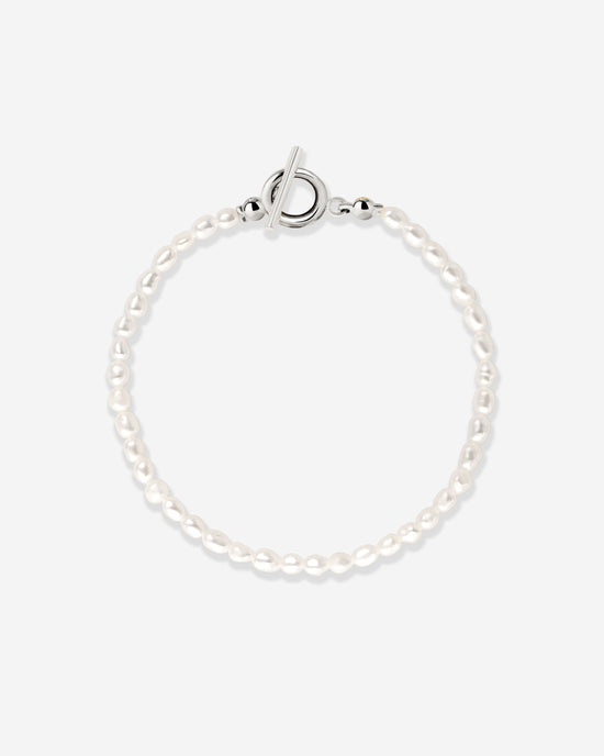 Lenis Loving Pearl Bracelet Silber
