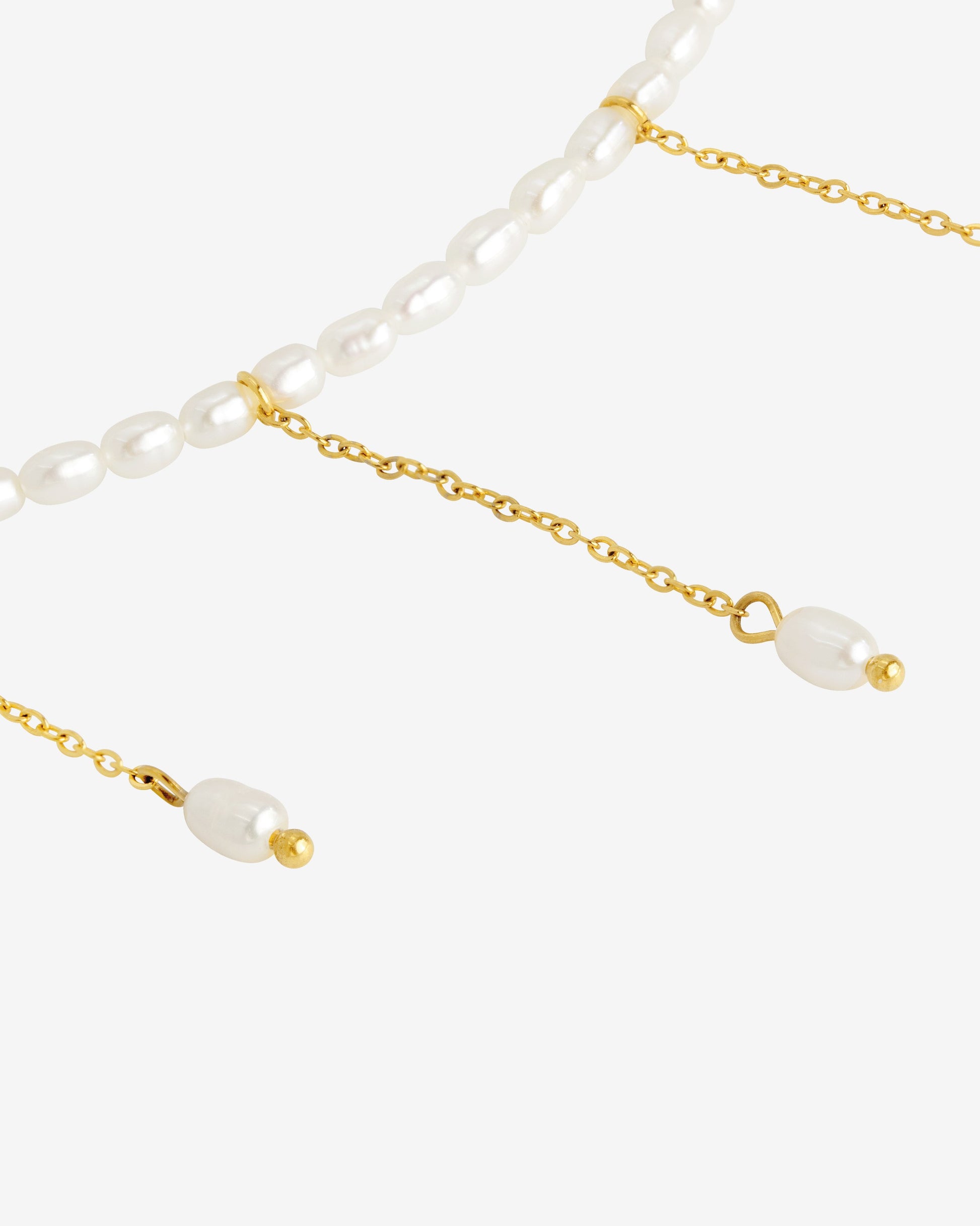 Lolas Love Pearl Power Necklace Gold