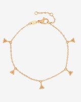Tiny Beads Bracelet Roségold